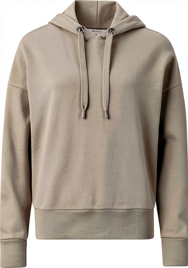 Rich Royal Damen Hoodie Grau Kapuzenpullover Langarm