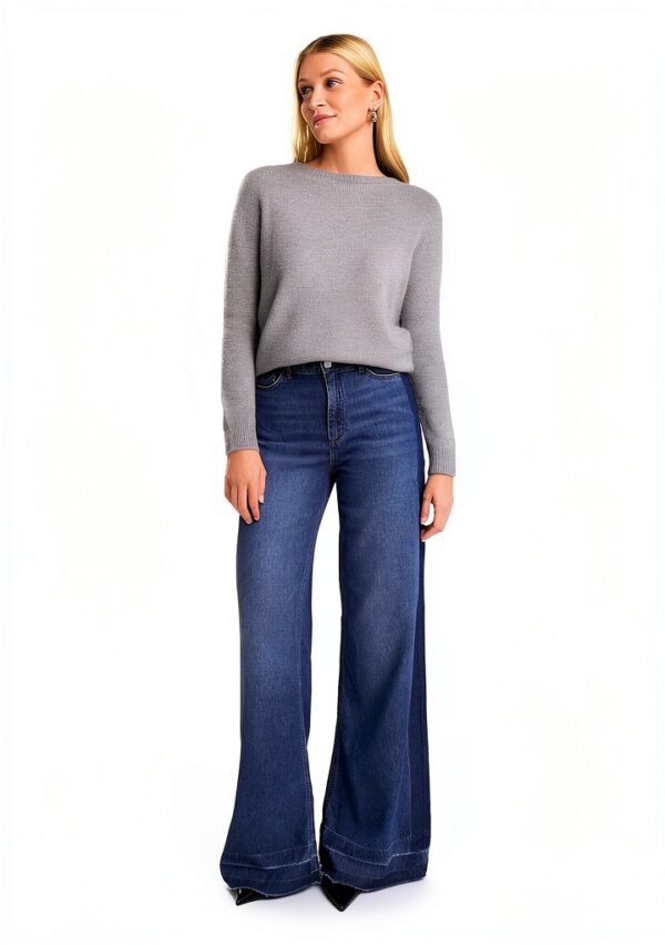 NOS Damen Langarm Pullover Cozy Crew Recycelt-1