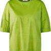 Langarm Oversized Bluse Knopfverschluss Damen Mode-0