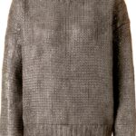 Damen Pullover Rich&Royal Kastiger Schnitt Metal Foil-0