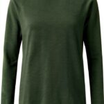 Rich&Royal Damen Sweatshirt Baumwolle Raglanärmel Casual-0