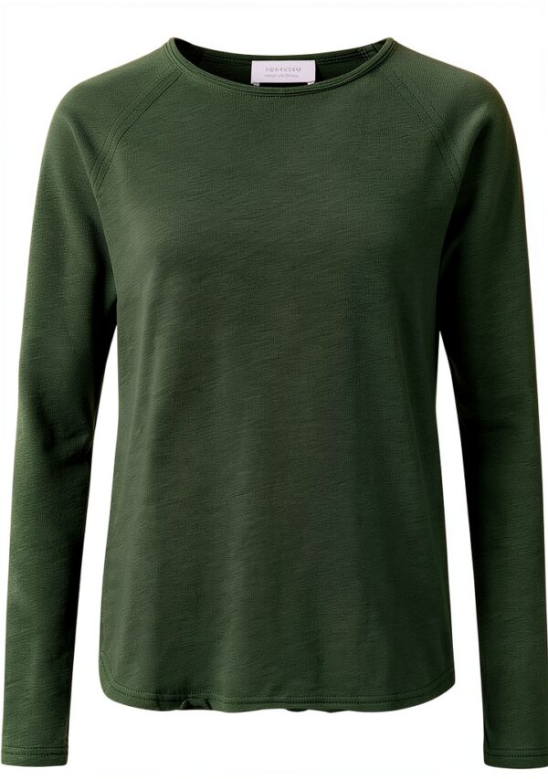 Rich&Royal Damen Sweatshirt Baumwolle Raglanärmel Casual-0