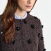 Rich Royal Bluse Damen Elegant Hochwertig Dark Chocolate-3