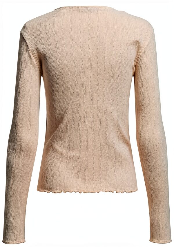 Bestseller Damen Langarm Top atmungsaktives Material-7