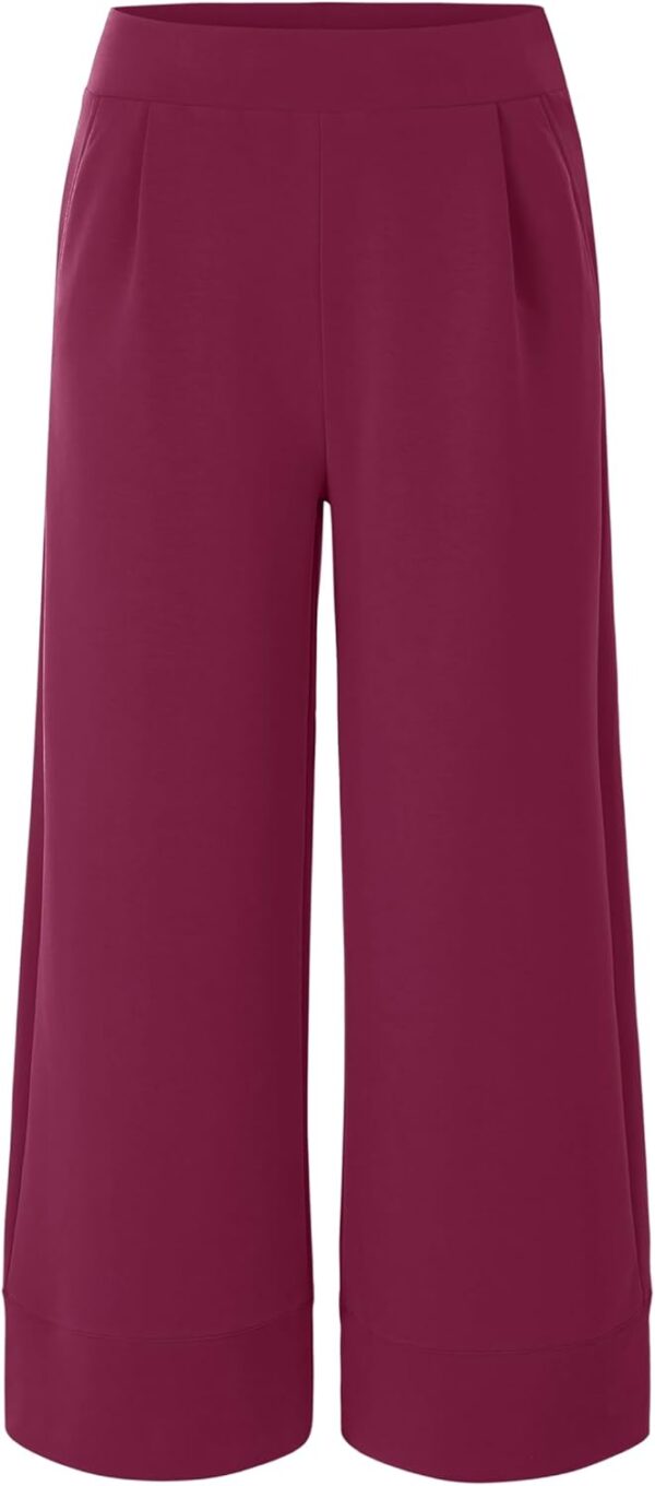 Jersey Culotte Damen RICHROYAL weich bequem Bordeaux-0