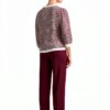 RICHROYAL Bluse Puffärmel Kastiger Schnitt Bordeaux Damen-4