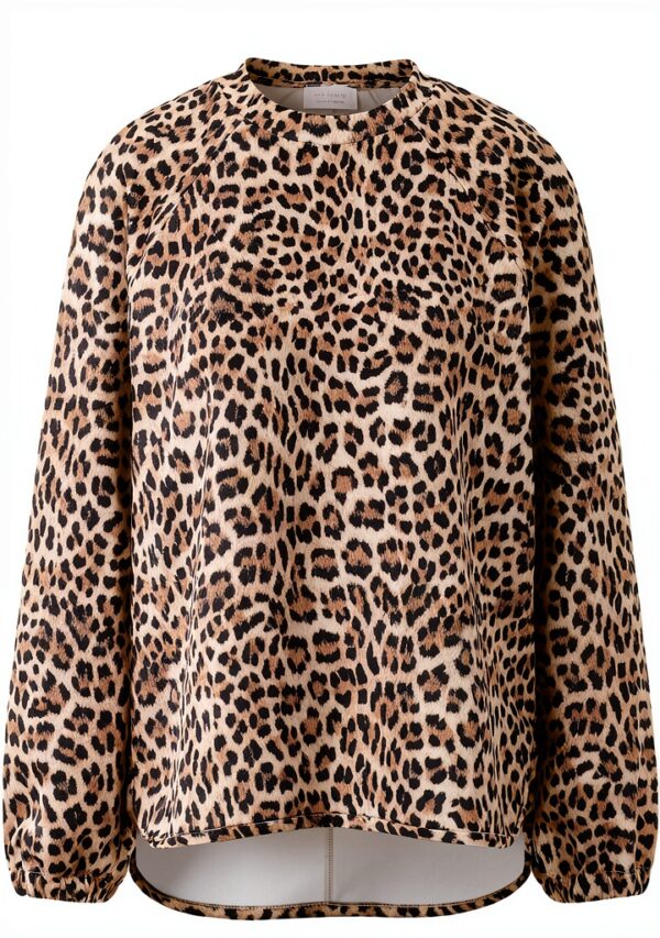 rich&royal Scuba Sweat Damen Beige Casual Winter
