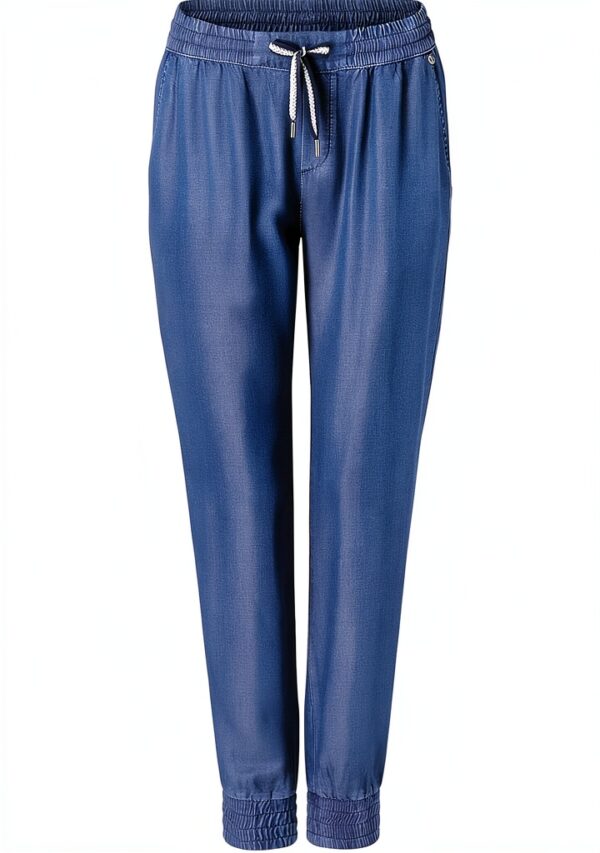 Rich Royal Damen Jogpants Blau Bequem Baumwolle Freizeit