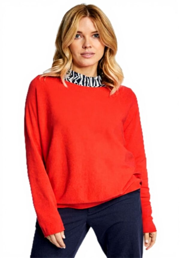 Pullover Damen Rich Royal Boat Neck Seamless Eco Vero