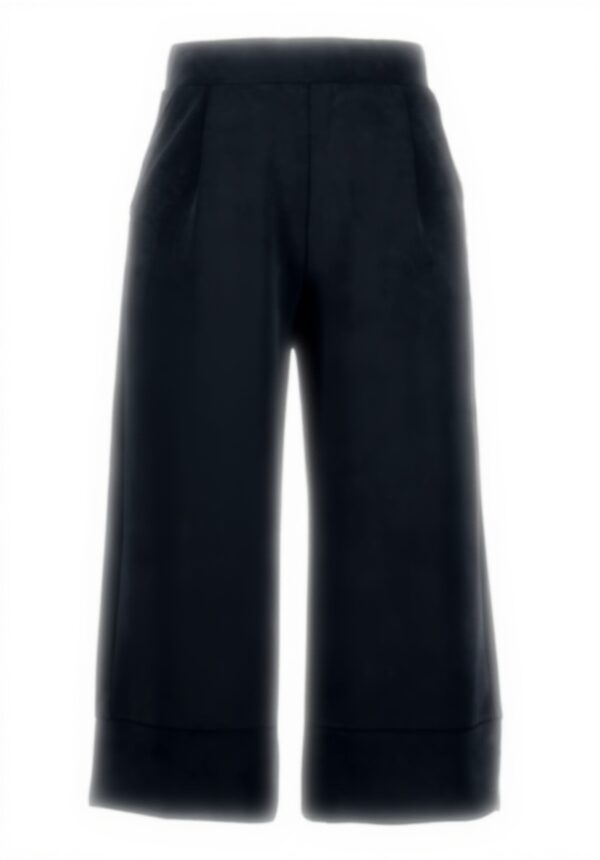 Rich Royal Culotte Damen schwarz Modal Elasthan Hose