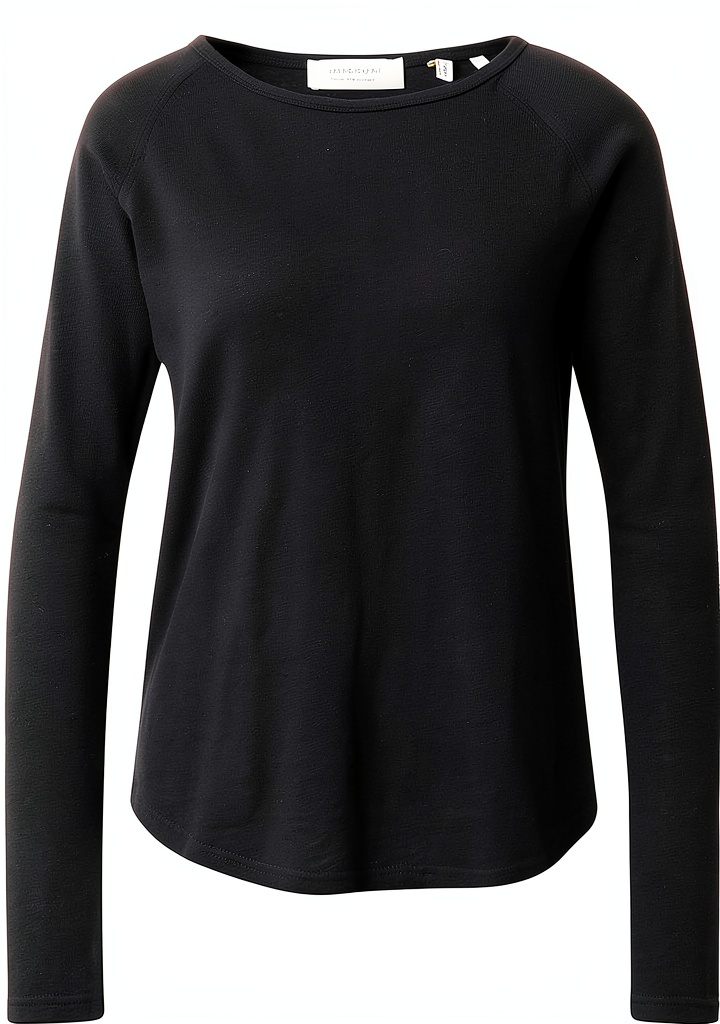 Rich Royal Damen Shirt in Schwarz auf einem Modell