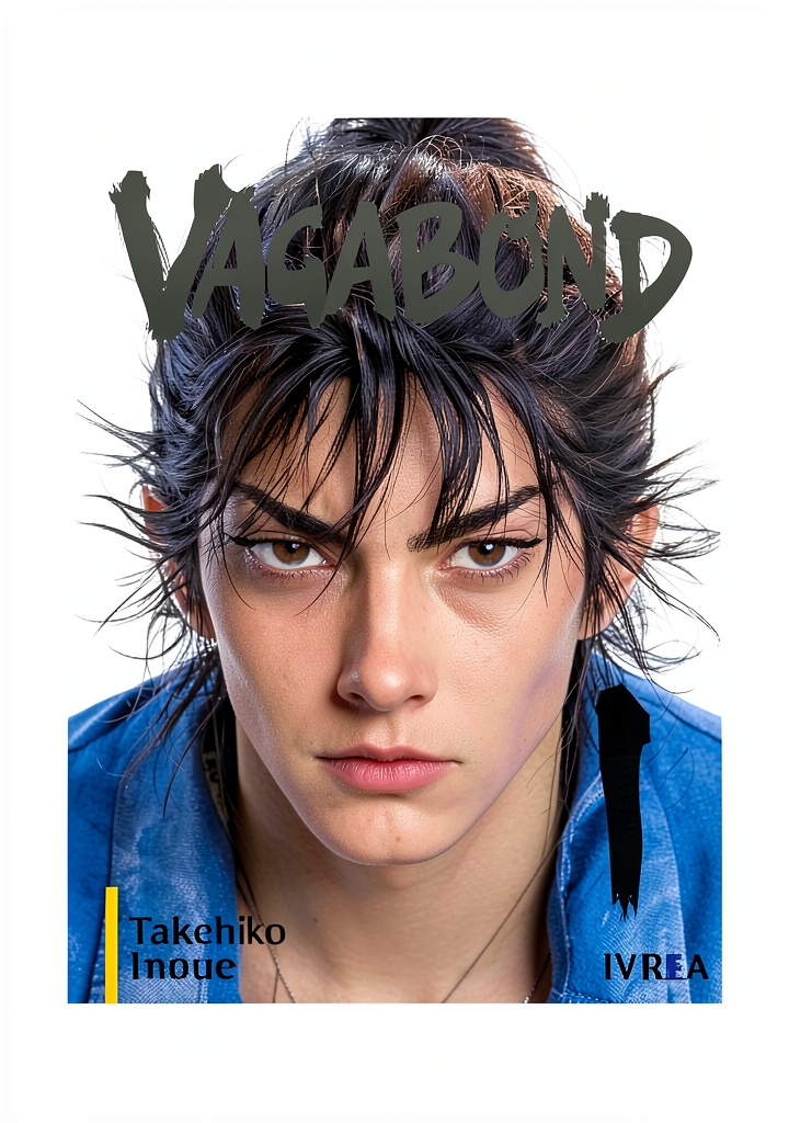 Vagabond Manga Band 1 Cover in spanischer Sprache