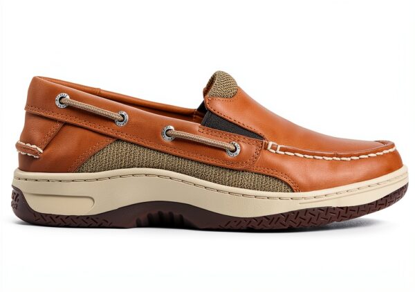 Sperry Herren Bootsschuh 45 EU Leinen WaveSiping-3