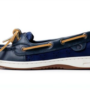 Sperry Damen Bootsschuh Marineblau Leder 360°-0