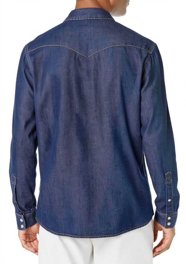 Denim Herrenhemd Amazon Essentials leichtes Shirt-1