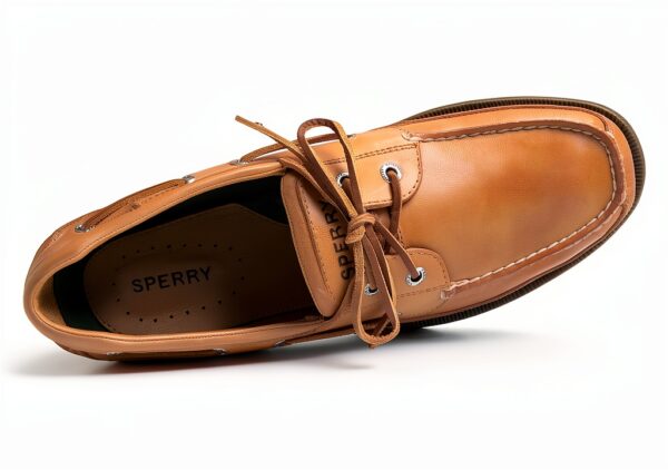 Herren-Leder-Schuhe von Sperry - 45 EU - Eiche-4