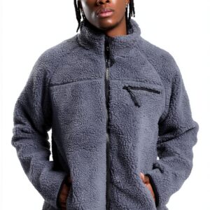 Brandit Herren Fleecejacke Teddy‑Fleece warm-0