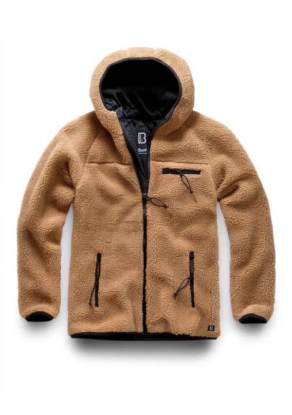 Brandit Herrenjacke Teddy-Fleece Outdoor Fleecejacke-4
