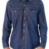 Denim Herrenhemd Amazon Essentials leichtes Shirt-0