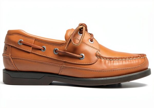 Herren-Leder-Schuhe von Sperry - 45 EU - Eiche-3