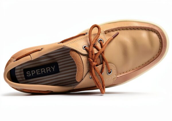 Sperry Herren Bootsschuh Cream WaveSiping Komfort-4