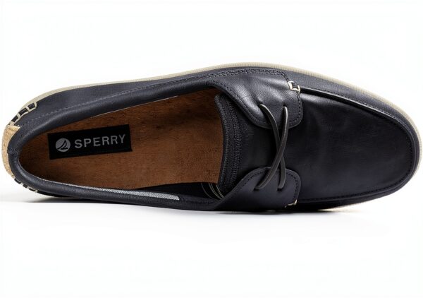 Sperry Herrenbootschuhe Wildleder Marineblau Größe 44 EU Komfort Grip-4