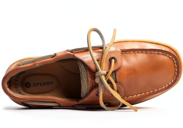 Sperry Bootsschuhe Herren 38 EU Hellbraun Dämpfung Wave Sole-4