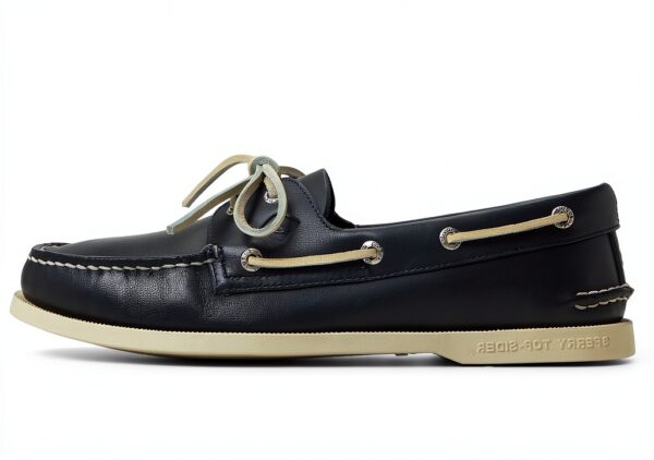 Sperry Herren Bootsschuh Marineblau Größe 45 EU mit OrthoLite-0