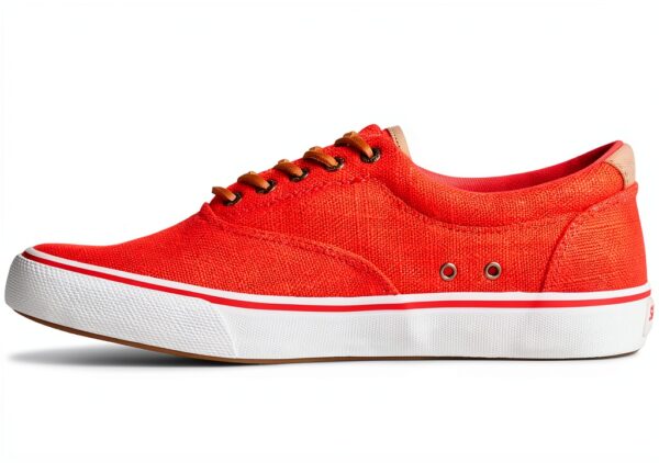 SPERRY Herren Sneaker aus Hanf – Atmungsaktiv, Fußbett, 47 EU-2