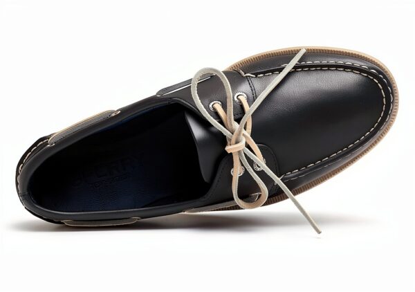Sperry Herren Bootsschuh Marineblau Größe 45 EU mit OrthoLite-4