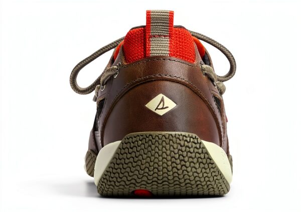 Sperry Sea Kite Moc Herren Leder Bootsschuh Adaptive Siping Braun-3