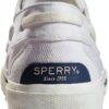 Sperry Damen Sneaker Weiß STS88785 Slip-On mit Memory‑Schaum Fußbett-3
