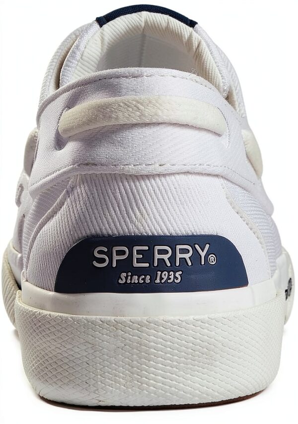 Sperry Damen Sneaker Weiß STS88785 Slip-On mit Memory‑Schaum Fußbett-3