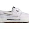 Sperry Damen Sneaker Weiß STS88785 Slip-On mit Memory‑Schaum Fußbett-1