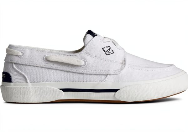 Sperry Damen Sneaker Weiß STS88785 Slip-On mit Memory‑Schaum Fußbett-1