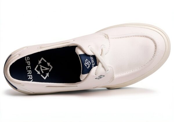 Sperry Damen Sneaker Weiß STS88785 Slip-On mit Memory‑Schaum Fußbett-4