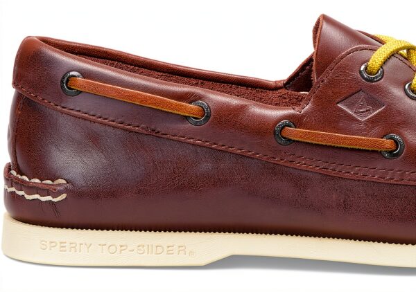 Sperry Herren Authentic 2‑Eye Bootsschuh Dunkelbraun OrthoLite Komfort-5