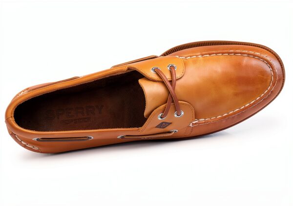 Sperry Damen A/O 2 Eye Bootsschuhe Razor‑Cut‑Wave‑Siping Sahara-6