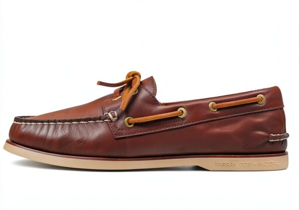 Sperry Herren Gold Authentic Original 2-EyeBootsschuh Braun-0