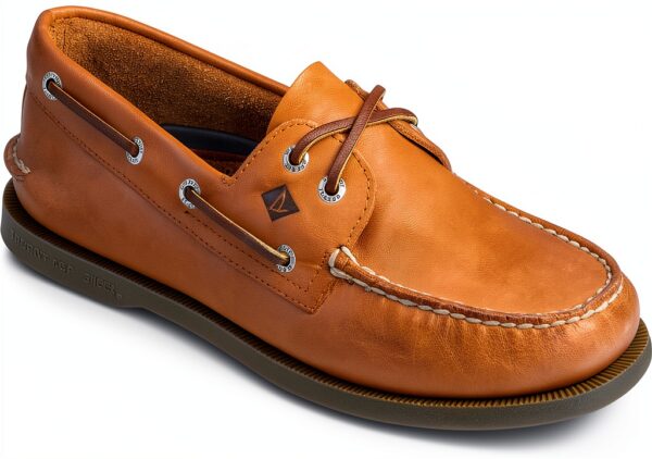 Sperry Damen A/O 2 Eye Bootsschuhe Razor‑Cut‑Wave‑Siping Sahara-2