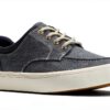 Sperry Herren Sneaker Moc Stripe – Marineblaues Textil, Bootsschuh-1