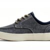Sperry Herren Sneaker Moc Stripe – Marineblaues Textil, Bootsschuh-0
