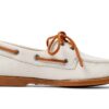 Sperry Herren Bootsschuh Weißes Leder – Handgenäht, OrthoLite Komfort-2