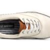 Sperry Herren Sneaker Weiß Garten – Atmungsaktiv, gepolsterte Sohle-4