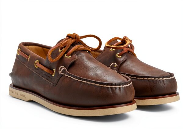 Sperry Herren Gold Authentic Original 2-EyeBootsschuh Braun-1