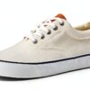 Sperry Herren Sneaker Weiß Garten – Atmungsaktiv, gepolsterte Sohle-1