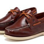 Sperry Herren Bootsschuh 2-Eye Handgenäht Dunkelbraun Größe 45-0