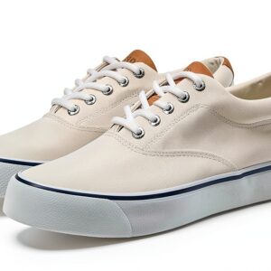 Sperry Herren Sneaker Weiß Garten – Atmungsaktiv, gepolsterte Sohle-0