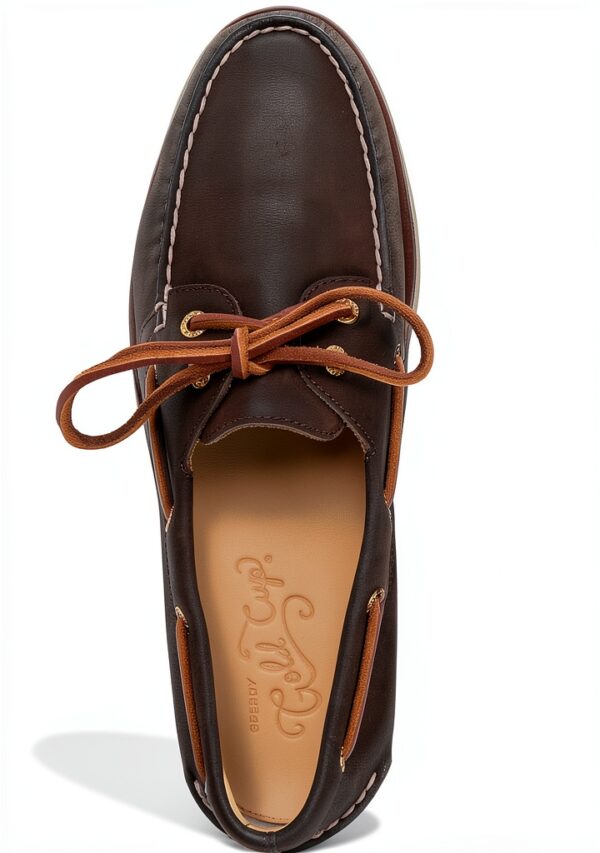 Sperry Herren Gold Authentic Original 2-EyeBootsschuh Braun-4