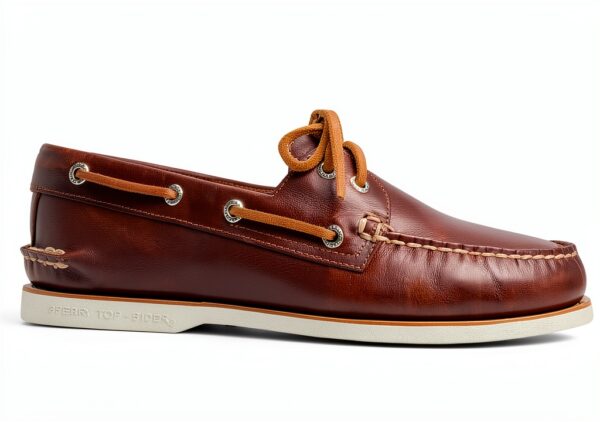 Sperry Herren Authentic Gold Cup Bootsschuh Hautfarben 41 bis 47 EU-5